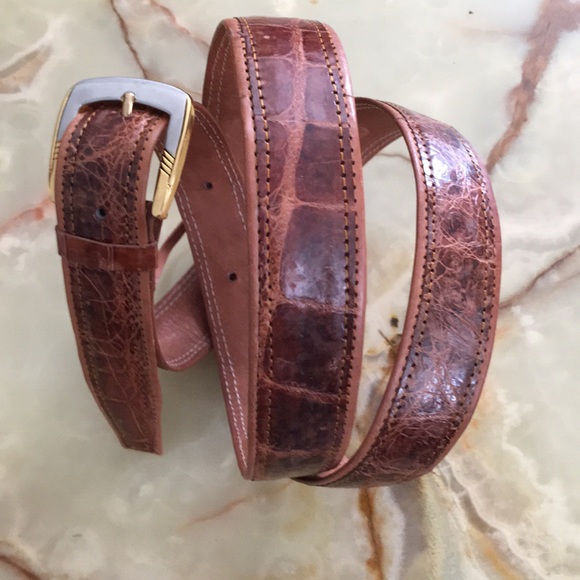 Brand New Custom Made Alligator Belt - Picture 2 of 12